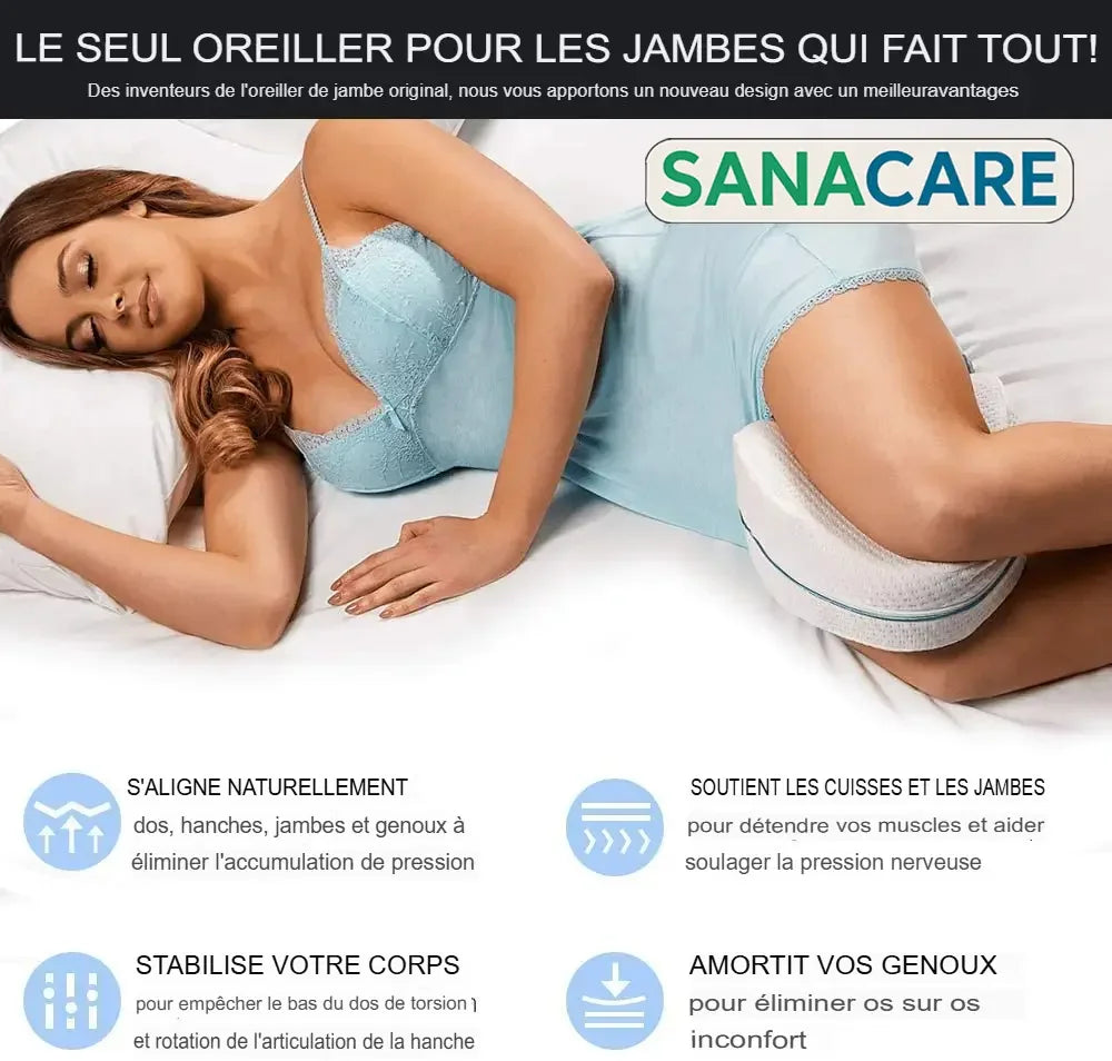 Coussin de Soutien Jambes Sanacare SanaCare