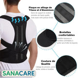 Correcteur de Posture Redresse Dos avec Ceinture Lombaire SanaCare